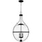 Quoizel Pendant Pendant 3 Lights Matte Black QP6169MBK - alternate 4
